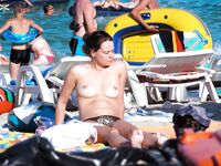 . A quiet morning on the dunes, focused on the peacefulness of a naturist lifestyle. 2