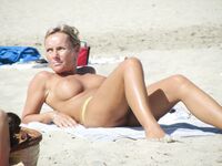 The last group of photos of nelly on the beautiful beach of tulum mexico.