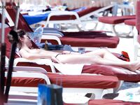 A day dedicated to the water and the sun at a local, open-minded naturist spot.