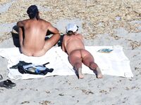 Not actually a nude beach, but it was quiet and nobody complained when I slipped off my panties.