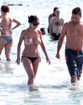 A sun-worshipper finding her piece of heaven at a clothing-optional shore.