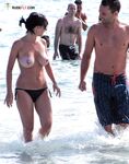 A sun-worshipper finding her piece of heaven at a clothing-optional shore.