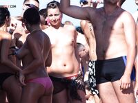 What do you think of a new dress code on the strand. Forget topless, the new dress style is bottomless. 2