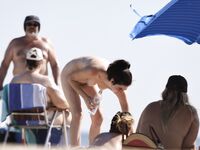 I've always loved being nude, showing myself off - and this beach was a great opportunity!. 2
