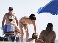 I've always loved being nude, showing myself off - and this beach was a great opportunity!. 2