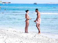 A bright, sun-kissed session focused on the beauty of a naturist lifestyle.