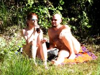 Here are some shots I snuck at a tiny strand that naturists frequent.