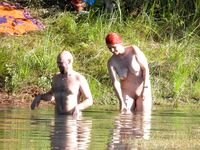 Here are some shots I snuck at a tiny strand that naturists frequent.