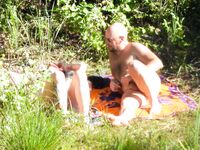 Here are some shots I snuck at a tiny strand that naturists frequent.