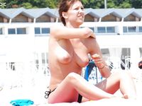 . A quiet morning on the dunes, focused on the peacefulness of a naturist lifestyle. 4