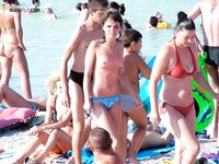 More of me nude on the strand. I just love to be nude and pose nude.