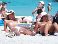 Capturing the independent spirit of a woman who loves the nude beach. 5