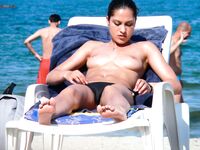 Posing for a photography session that celebrates the liberation of the body. 4