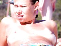 A day of sun, a strand in south of brazil, a special woman, my woman. 2