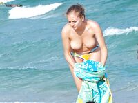 . Taking in the magnificent sea views while enjoying the complete freedom of being topless. 2