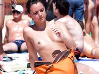A lot of boobs from spanish beach !!! Good contri and country !!! Lol. 2