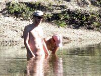 Here are a few pixs of me on some australian strand with me in my wicked weasel. 2