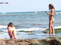A model expressing her inner peace through the freedom of being naturally nude. 4