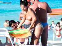 . The beauty of a natural tan being earned at a local nude beach. 2