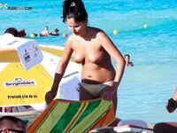 . The beauty of a natural tan being earned at a local nude beach. 2