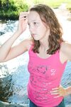Leaning Into Sunlit Stone With Eyes Softly Closed