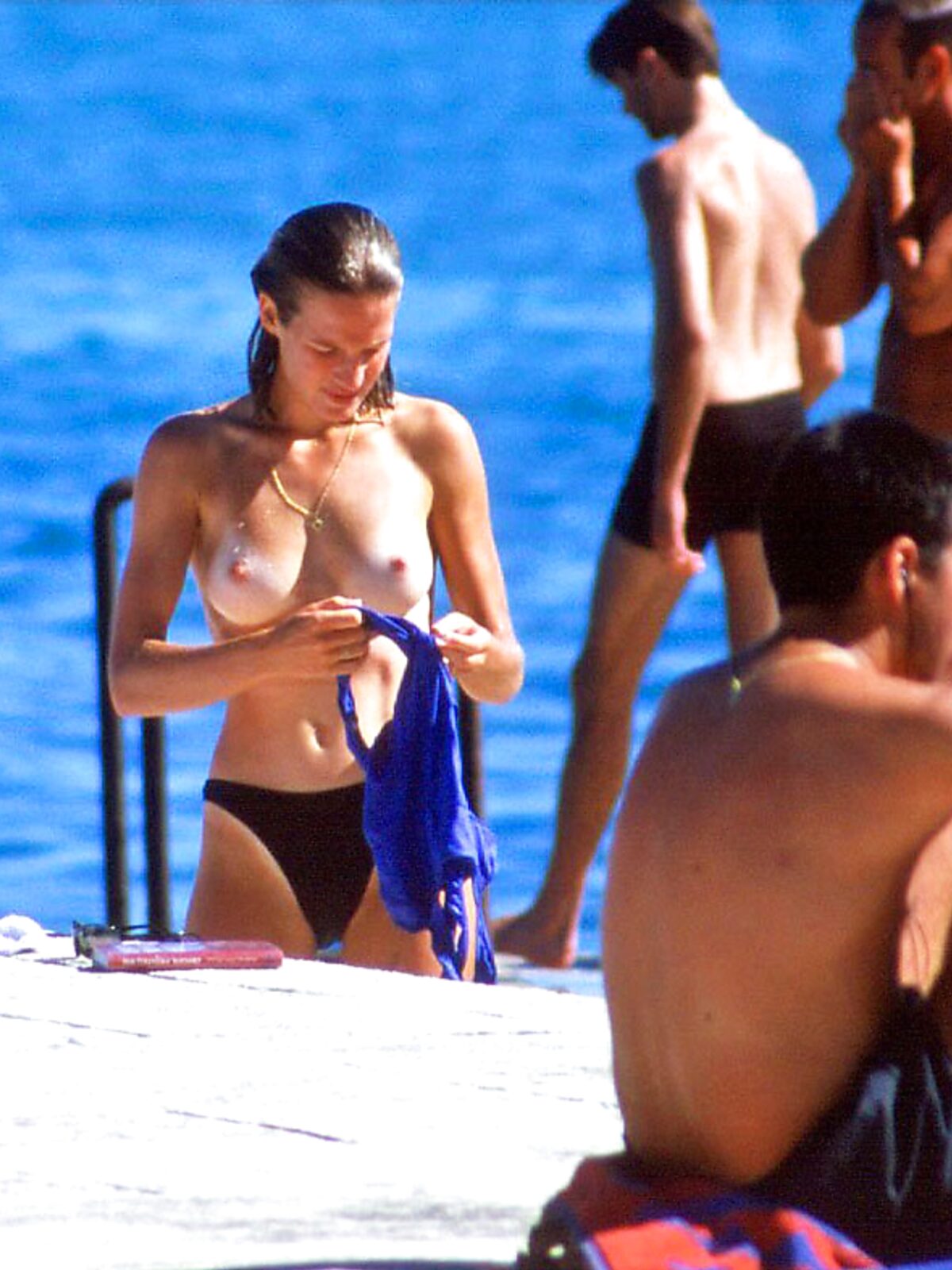 A peaceful retreat to a cove where the only clothing is the sea spray. album preview