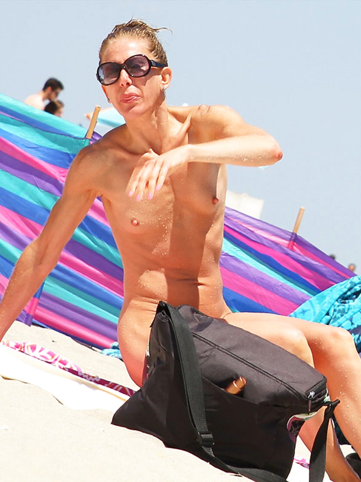 Sitting by a Black Bag at a Nude Beach album preview