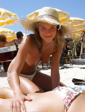 Beautiful on Nudist Beach 01