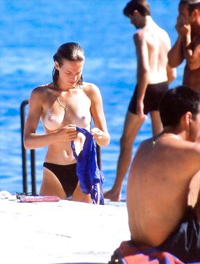 A peaceful retreat to a cove where the only clothing is the sea spray.