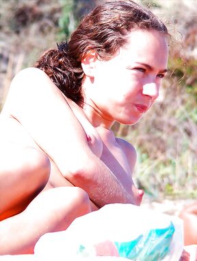Spending the summer break in a coastal area where being nude is a way of life. 2