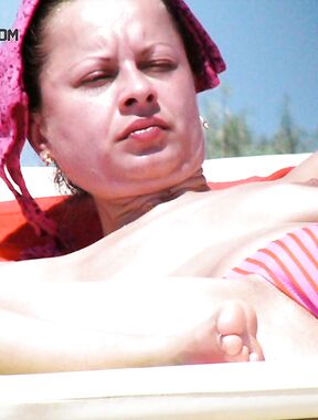 A day at the strand when it was "warm enough" for the exhibitionist to strip!. 2